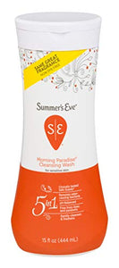 Summers Eve Feminine Cleansing Wash, Morning Paradise - 15 oz.