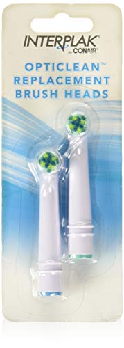 Interplak OptiClean Replacement Remover Brush Heads, RBG3 - 2 ea