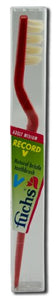 Fuchs - Record V Natural Bristle Toothbrush Adult Medium - 1 Unit