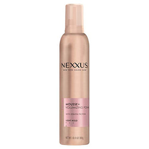 Nexxus Mousse Plus Volumizing Foam Styler,Alcohol Free - 10.6 oz