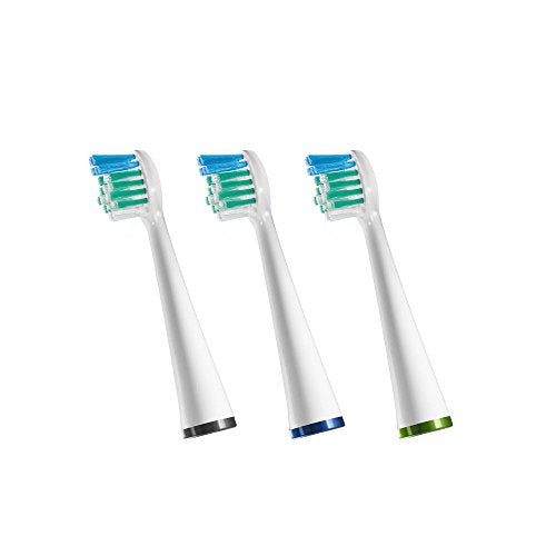 Waterpik Sensonic Compact Replacement Brush Heads, SRSB-3W - 3 ea