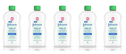 Johnsons aloe vera and vitamin E baby oil -591ml