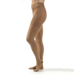 Jobst Medical Legwear Stockings Relief Compression 20-30 mm/Hg Waist, Open Toe Beige, Medium - 1 ea.