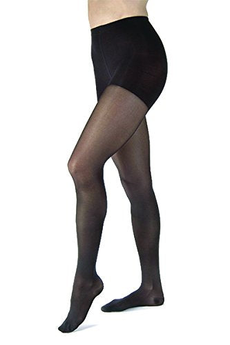 Jobst UltraSheer Pantyhose Waist High 8 Inches-15 Inches, Classic Black, Size: Medium - 1 Each.