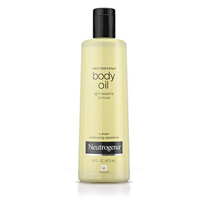 Neutrogena Body Oil, Light Sesame Formula - 16 oz