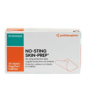 Smith and Nephew No Sting Skin Prep Wipes - 50 ea