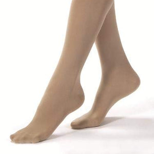 Jobst Stockings Opaque 15-20 mm/Hg Compression Knee highs Beige, Large - 1 ea