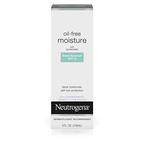Neutrogena Oil - Free Facial Moisturizer with UVA  And UVB Sun Protection - 4 OZ
