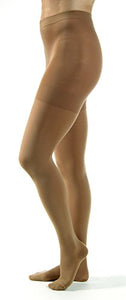 Jobst Medical Legwear Stockings Relief Compression 20-30 mm/Hg Waist High, Closed Toe Beige, Large - 1 ea.