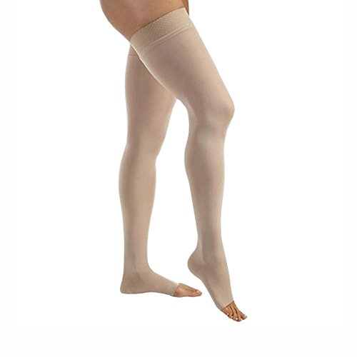 Jobst 30-40 Thigh Hi Relief With Silicone Dot Band Stockings, Medium - 1 ea