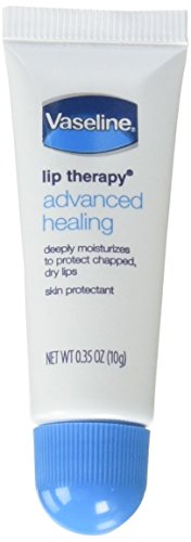 Vaseline Lip Therapy Petroleum Jelly, Advanced Formula - 0.35 Oz.