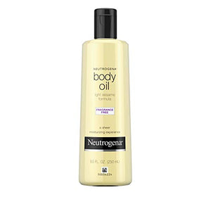 Neutrogena Body Oil,Light Sesame Formula, Fragrance Free - 8.5 OZ