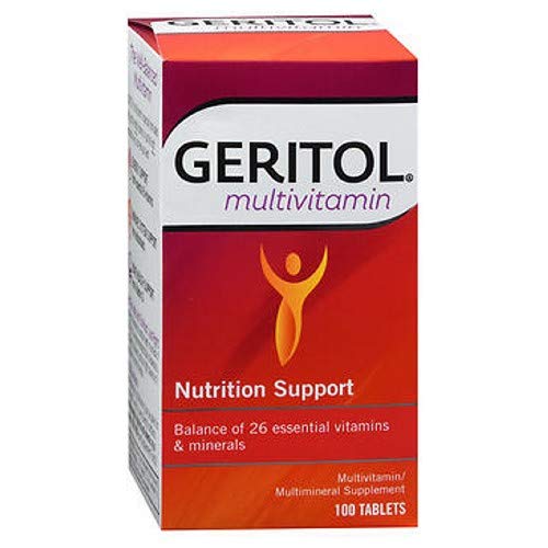 Geritol Multi-Vitamin And Mineral Supplement Tablets - 100 ea