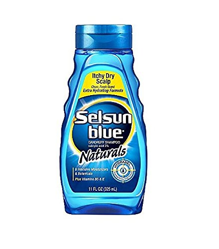 Selsun Blue Naturals Dandruff Shampoo for Itchy Dry Scalp - 11 OZ