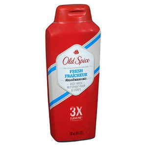 Old Spice High Endurance Body Wash, Fresh, 18 fl oz (532 ml).