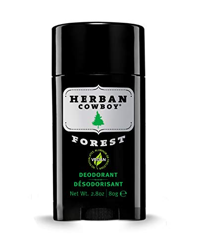Herban Cowboy - Natural Grooming Deodorant Stick Maximum Protection Forest - 2.8 oz.