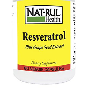 Natrul Health resveratrol super antioxidant capsules - 60 ea