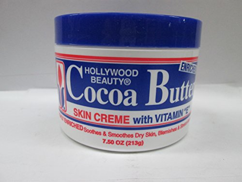 Hollywood cocoa butter skin cream, with vitamin E - 7.5 oz.