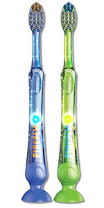 Firefly Kids LightUp Timer Toothbrush, Soft - 2 Ea