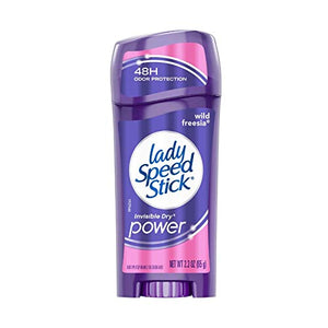 Lady Speed Stick Invisible Dry Deodorant, Wild Freesia - 2.3 oz