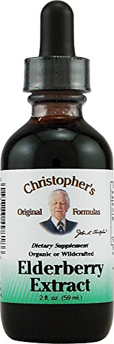 Dr. Christophers Original Formula Heal Elderberry Liquid Extract, 2 oz.
