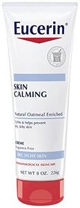 Eucerin Dry Skin Therapy Calming Creme - 8 oz.