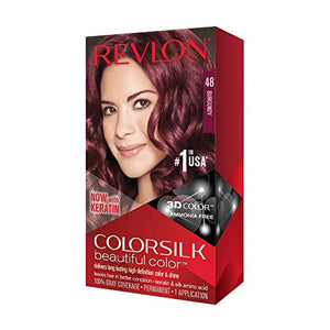 Revlon Colorsilk Beautiful Color, Burgundy 48 - 1 ea.