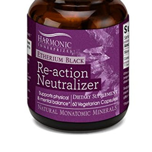 Harmonic Innerprizes - Etherium Black Dietary Supplement 300 mg. - 60 Vegetarian Capsules