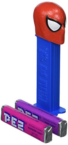 Pez Candy marvel assorted dispensers, Comics - 12 ea
