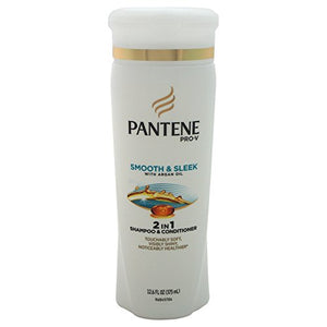 Pantene Normal -Thick Frizz To Smooth shampoo + Conditioner - 12.6 oz