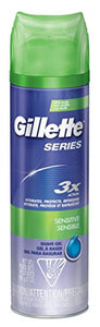Gillette Series Shaving Gel with Soothing Aloe, Sensitive Skin - 7 OZ