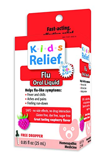 Kids Relief Flu Oral Solution, 0.85 Ounce Bottle