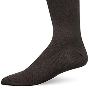 Jobst SupportWear Mens Dress Socks, 8-15 mm/Hg Compression, Brown color, Size: Xtra Large - 1 Piece.