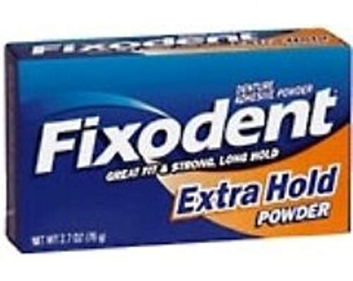 Fixodent Denture Adhesive Powder, Extra Hold - 1.6 OZ