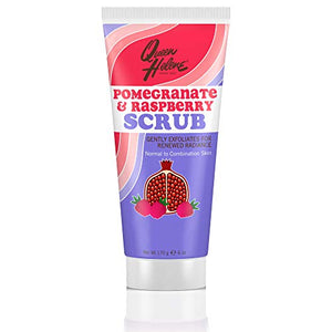 Queen Helene, Natural Facial Scrub, Pomegranate & Raspberry -  6 oz
