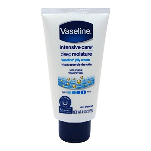 Vaseline Petroleum Jelly Deep Moisture Creamy Formula Tube - 4.5 OZ