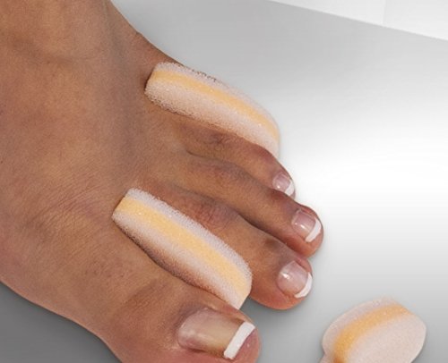PediFix 3 layer toe separators - 6 per pk.