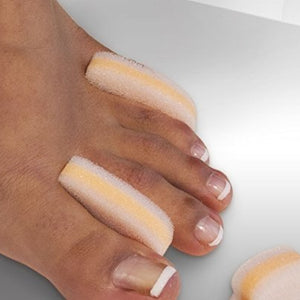 PediFix 3 layer toe separators - 6 per pk.