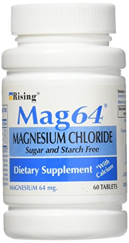 Rising Generic Slow Mag64 Magnesium Chloride Enteric Coated Tablets - 60 ea