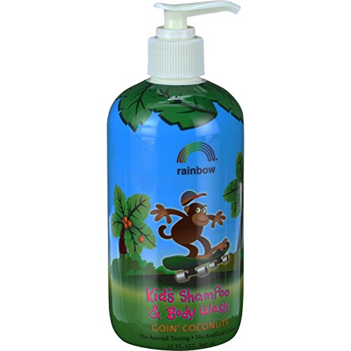 Rainbow Research, Goin' Coconuts, Kid's Shampoo and Body Wash - 12 fl oz