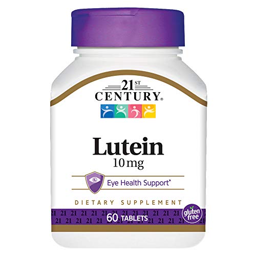 21st Century Lutein 10 Mg Tablets - 60 ea