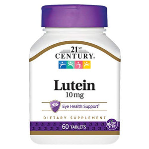 21st Century Lutein 10 Mg Tablets - 60 ea