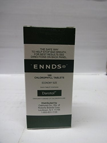 Ennds Chlorophyll Tablets, 100 Ea