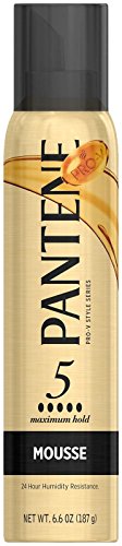 Pantene Pro-V Stylers Mousse Maximum Hold - 6.6 oz