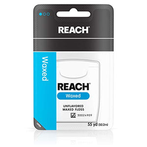 Johnson and Johnson reach waxed dental floss - 55 yards