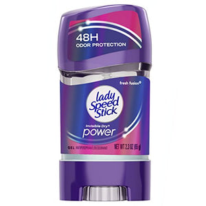 Lady Speed Stick 24/7 Deodorant Gel, Fresh Fusion - 2.3 oz