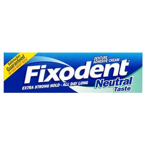 Fixodent Denture Adhesive Cream, Neutral - 2.4 oz