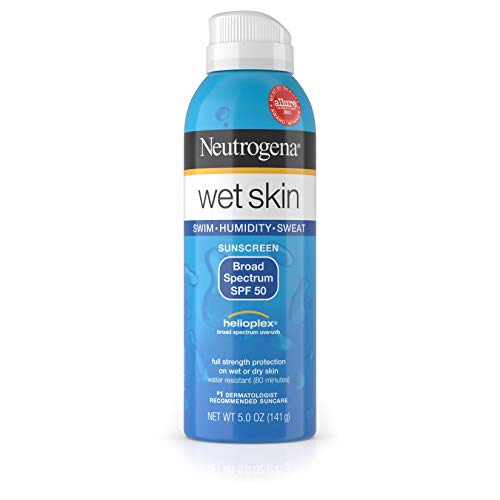 Neutrogena Spray, SPF 50 - 140 gmWet Skin Sunscreen.