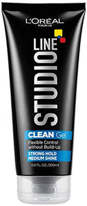 L'Oreal Paris Studio Clean Gel, Strong Hold - 6.8 oz