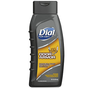Dial for Men 24 Hour Odor Armor Antibacterial Body Wash - 16 Oz.